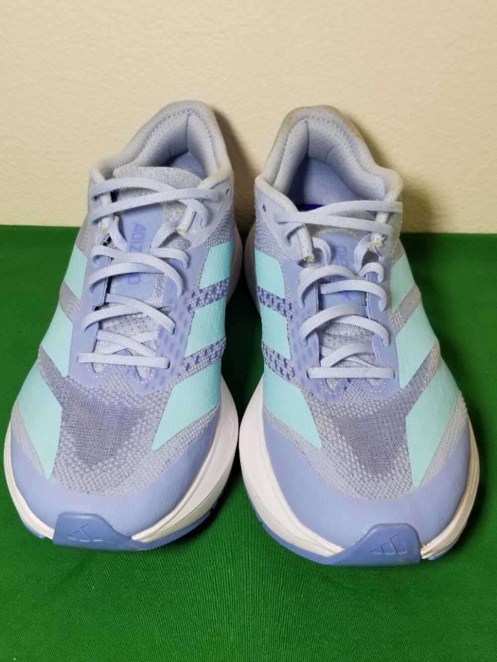 adidas Adizero SL2 Running Shoes Womens 8 Glow Blue JQ0368 Gym Training‎ Workout